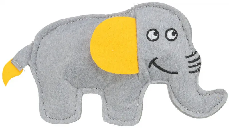 Katzenspielzeug Elefant aus Filz mit Catnip